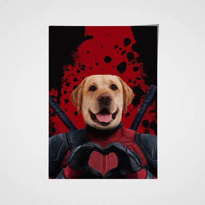 The Dead Paw Custom Pet Portrait Poster - Noble Pawtrait