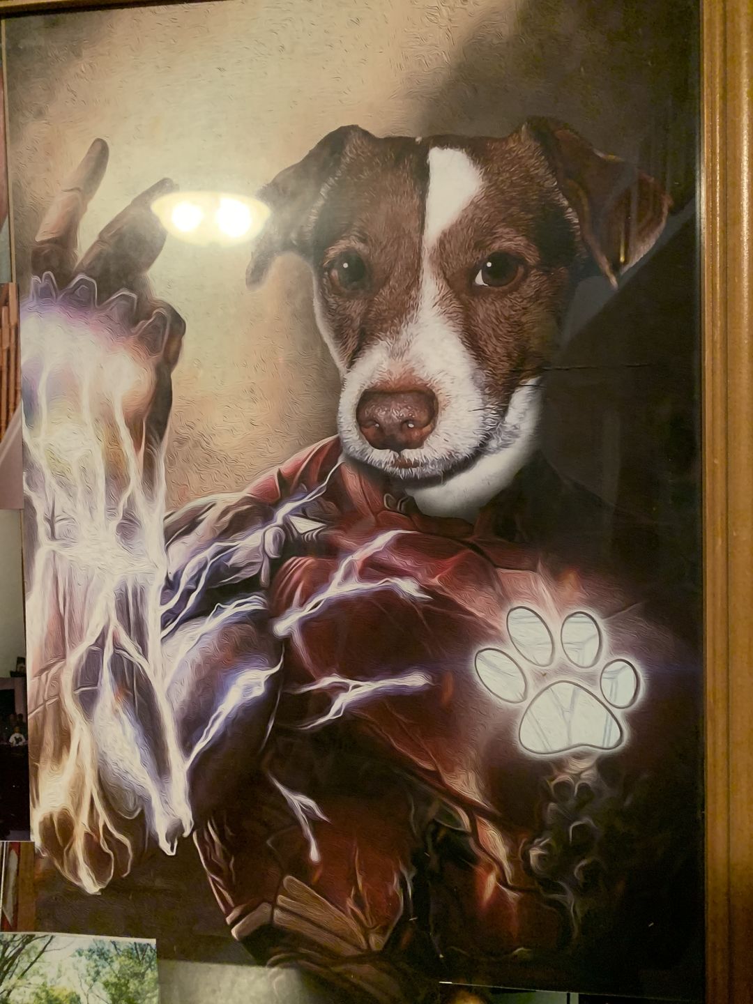 The Machina Custom Pet Portrait Poster - Noble Pawtrait
