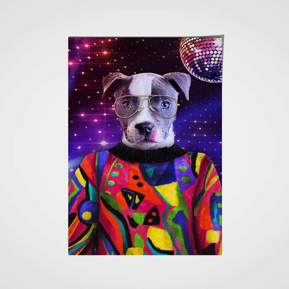The Pop Star Custom Pet Portrait Poster - Noble Pawtrait