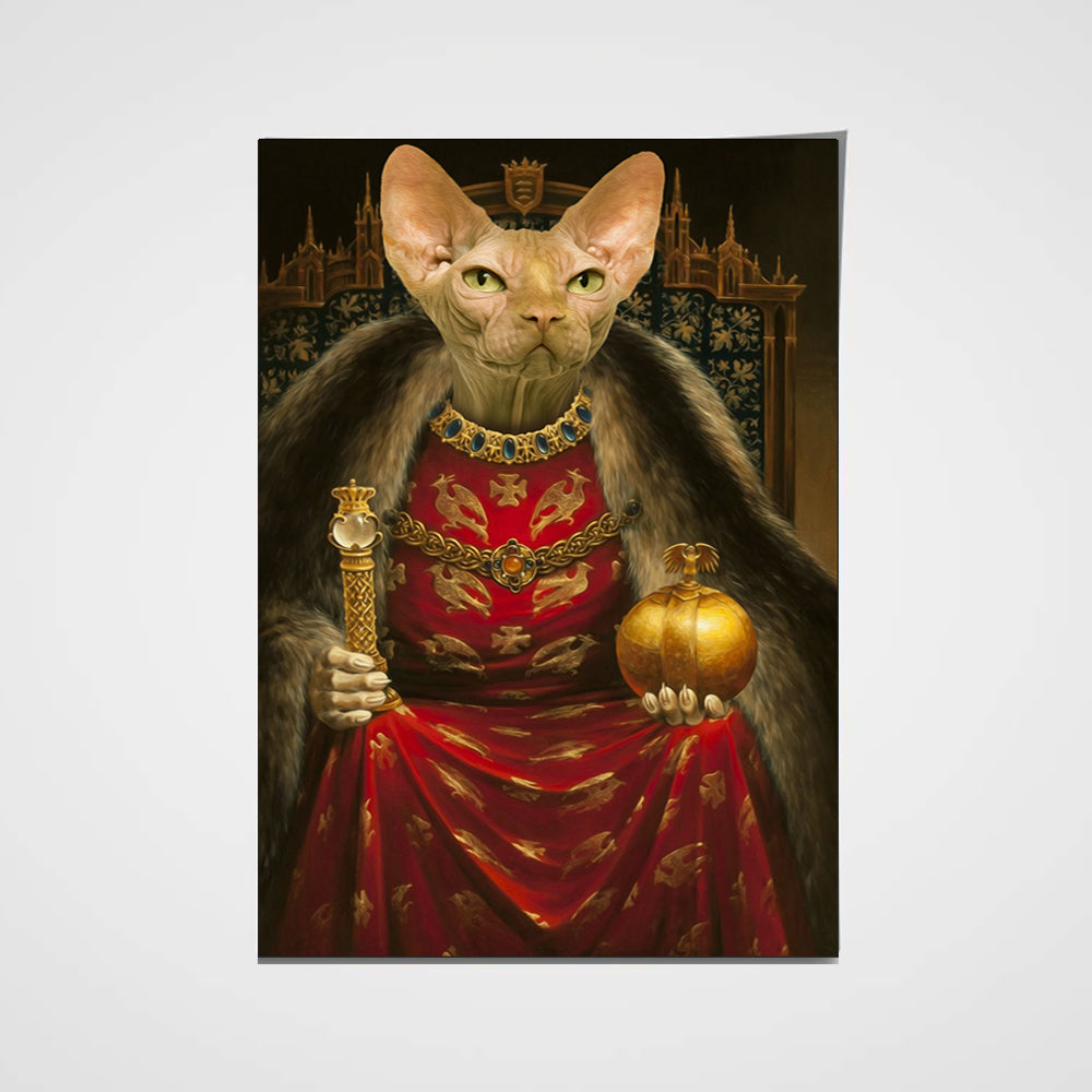 The Prophet Lord Custom Pet Portrait Poster - Noble Pawtrait