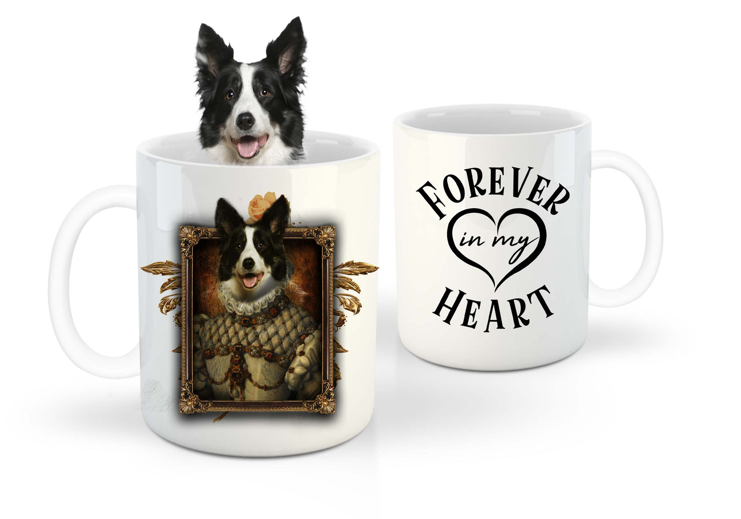 The Queen Elizabeth Custom Pet Mug - Noble Pawtrait