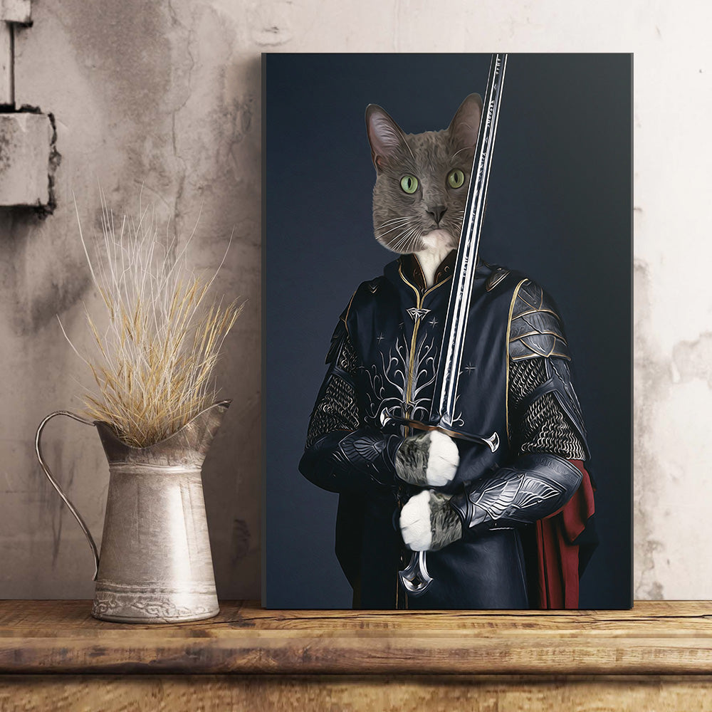 The Sword Legend Custom Pet Portrait - Noble Pawtrait