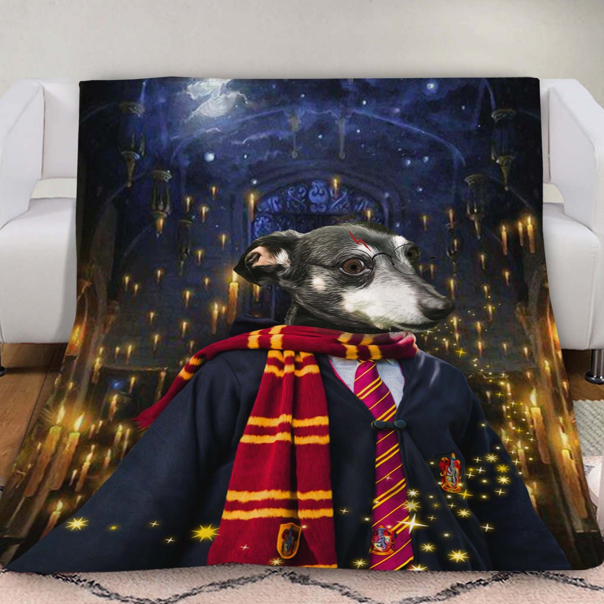 The Wizard shops Personalized Pet Blanket