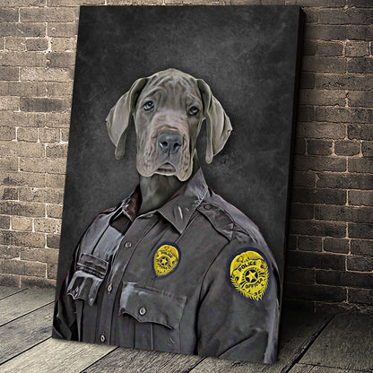 The Police Custom Pet Portrait - Noble Pawtrait