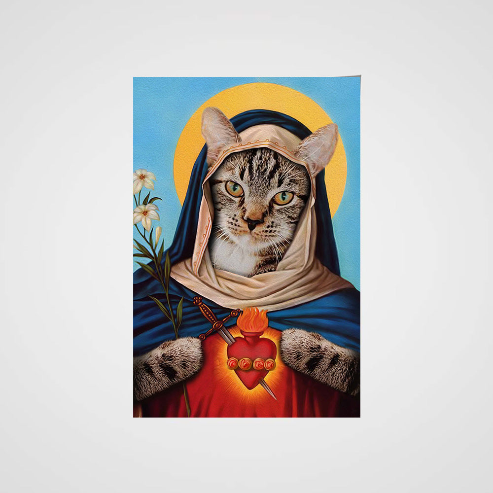 Therapaw Custom Pet Portrait Poster - Noble Pawtrait