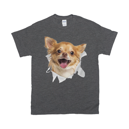 Pet Face Custom Pet T-shirt - Noble Pawtrait