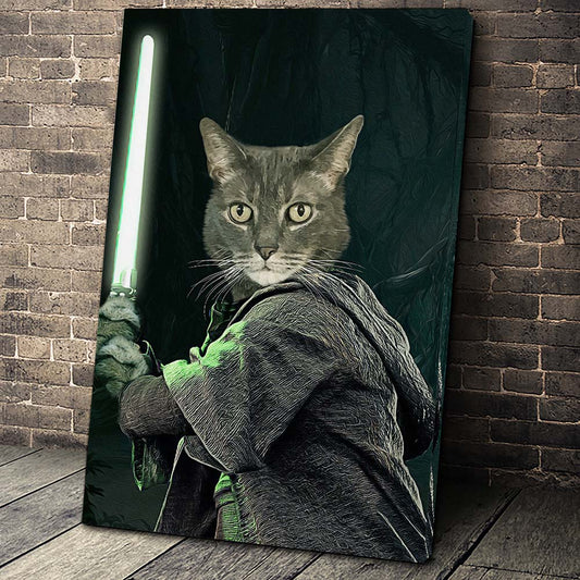 The Master Paw Custom Pet Portrait - Noble Pawtrait