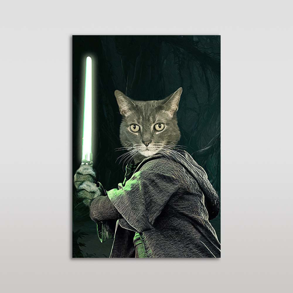 The Master Paw Custom Pet Portrait Poster - Noble Pawtrait