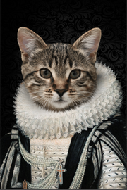The Lord Custom Pet Portrait - Noble Pawtrait