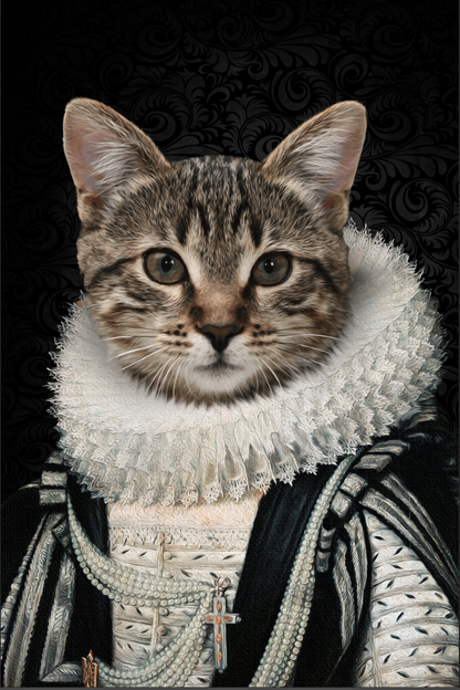 The Lord Custom Pet Portrait Poster - Noble Pawtrait