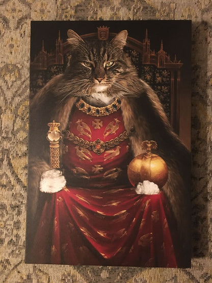 The Prophet Lord Custom Pet Portrait Canvas - Noble Pawtrait