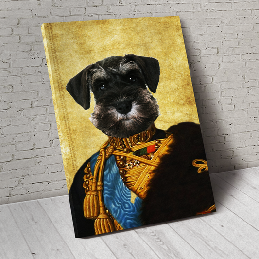 The Colonel En Second General Custom Pet Portrait - Noble Pawtrait