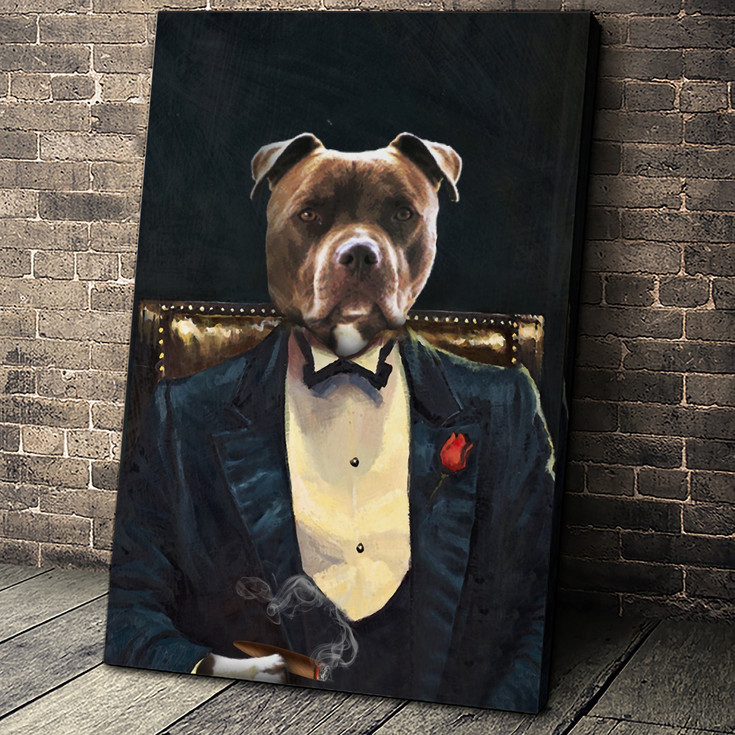 The Legend Custom Pet Portrait Digital Download - Noble Pawtrait