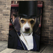 The Magician Custom Pet Portrait - Noble Pawtrait
